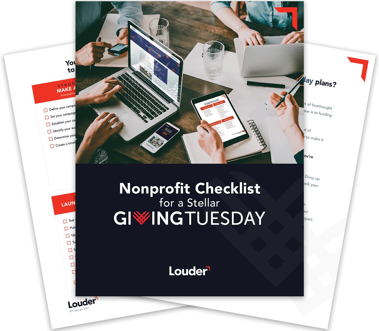 Giving Tuesday Checklist Mockup